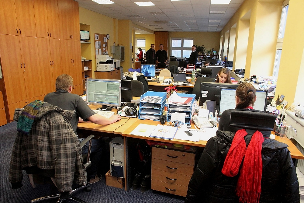 Studio západočeské televize Zak v Plzni