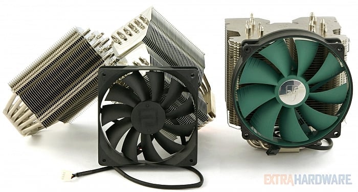 Prolimatech Megahalems, Basic 81 a Deepcool Lucifer