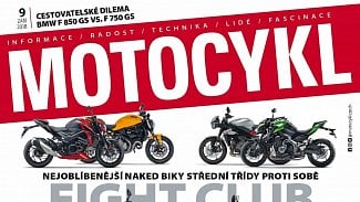 Náhledový obrázek - Právě vychází časopis Motocykl 9/2018