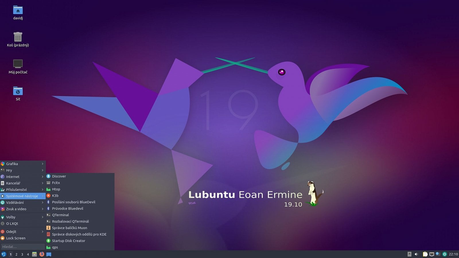 Lubuntu 19.10