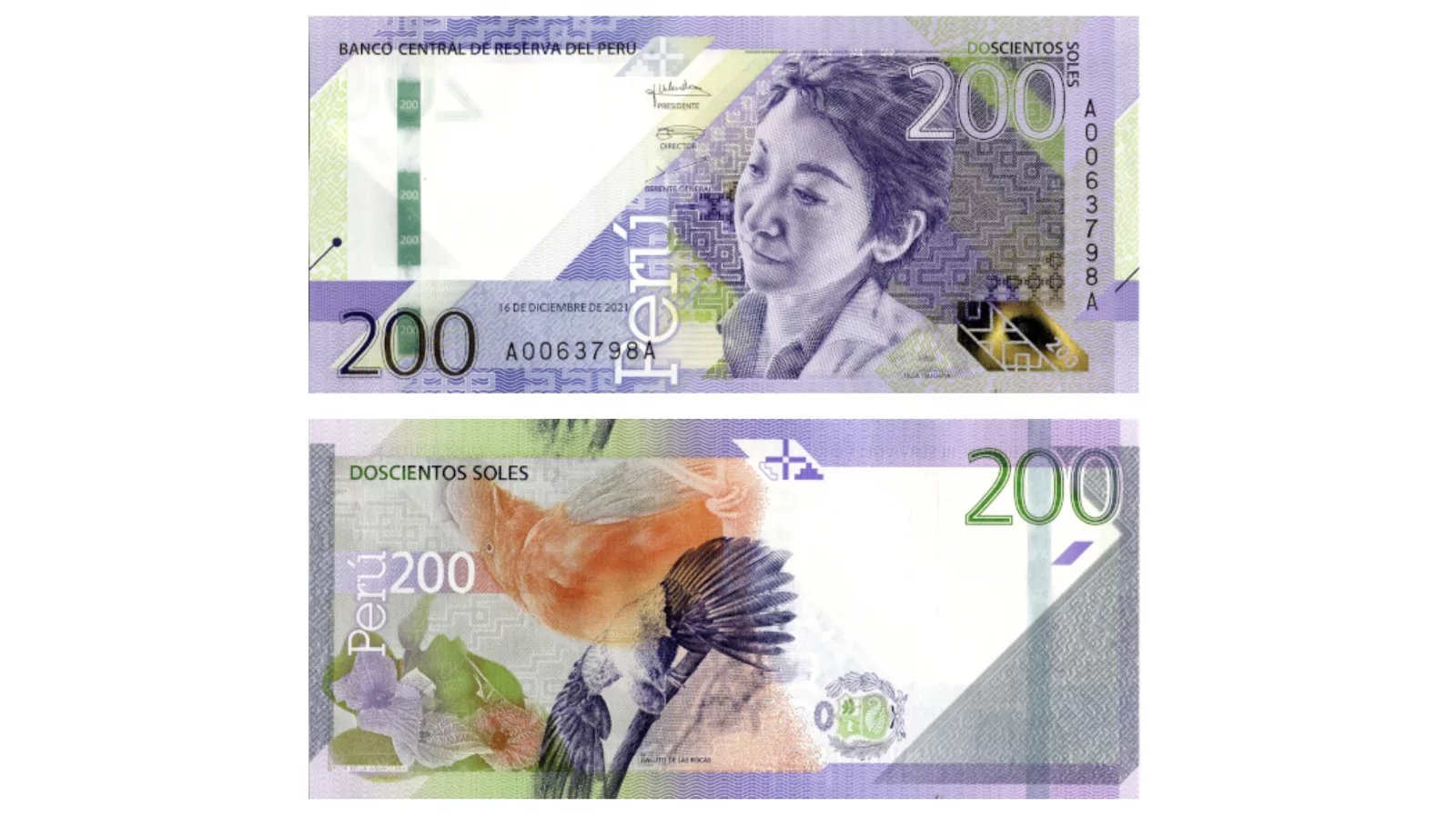 Velkou šanci na výhru měla i peruánská bankovka, na které je významná peruánská malířka Tilsa Tsuchiya.