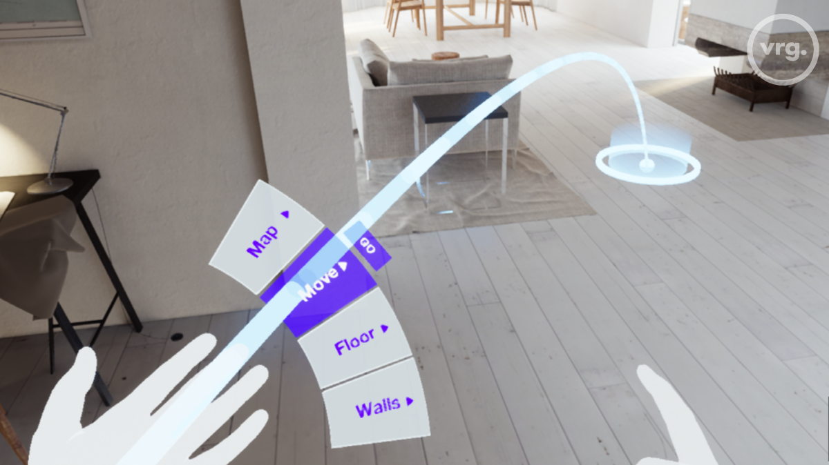 Propojení českých brýlí VRHero a pohybového ovládání Leap Motion