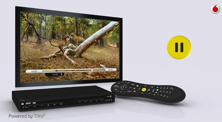 Vodafone Španělsko - EPG a Info