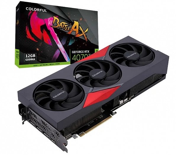 Colorful GeForce RTX 4070 Ti BattleAx Deluxe