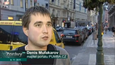 Denis Mufakarov v reportáži TV NOVA 