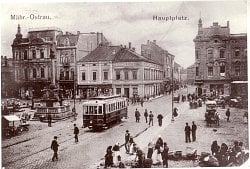 Náměstí v Moravské Ostravě, rok 1901–1906.