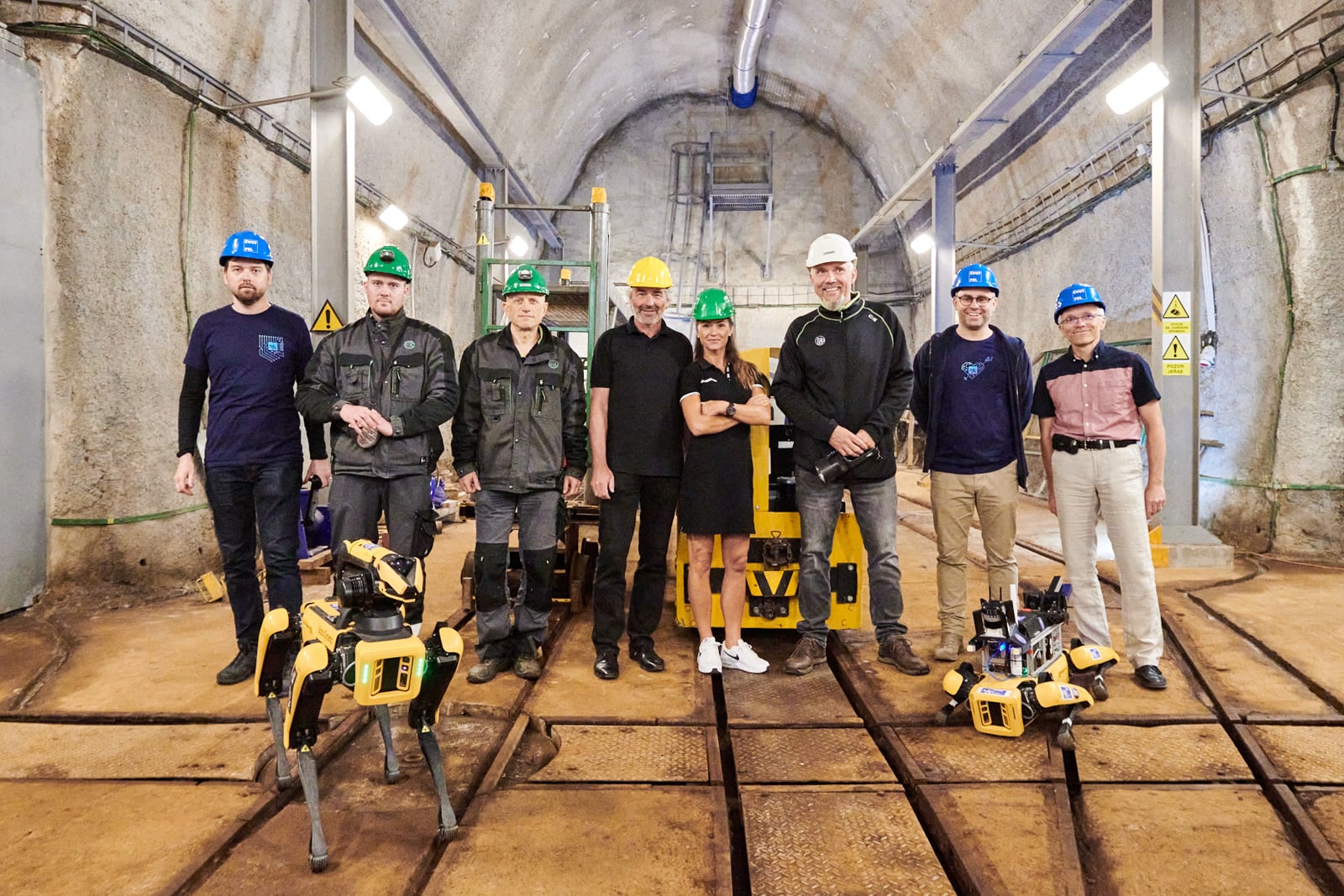 Spot od Boston Dynamics a ČVUT v pražských kolektorech