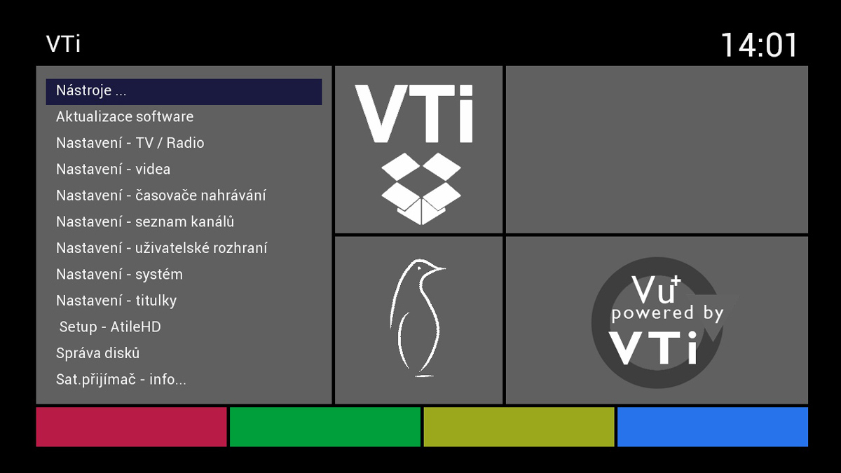 Vu+ ZERO Black/White: jednotunerový linuxový satelitní přijímač