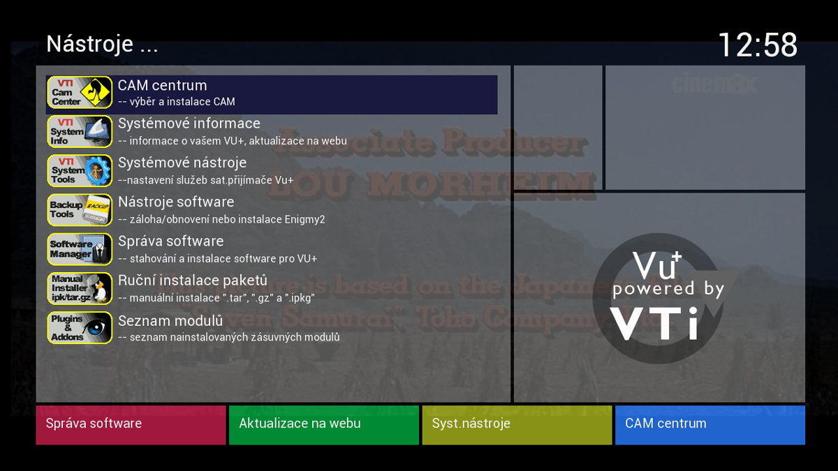 Vu+ ZERO Black/White: jednotunerový linuxový satelitní přijímač