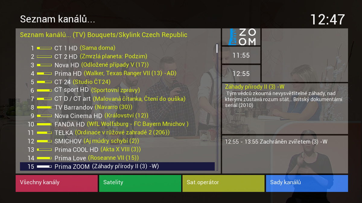 Vu+ ZERO Black/White: jednotunerový linuxový satelitní přijímač