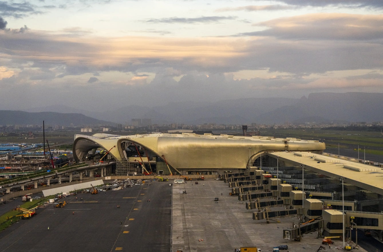 Nové letiště v Bombaji