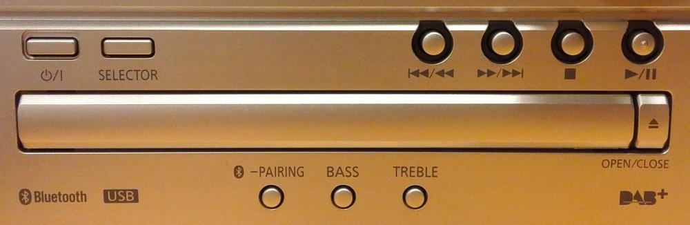 Panasonic SC-PM250BEGS - ovládání