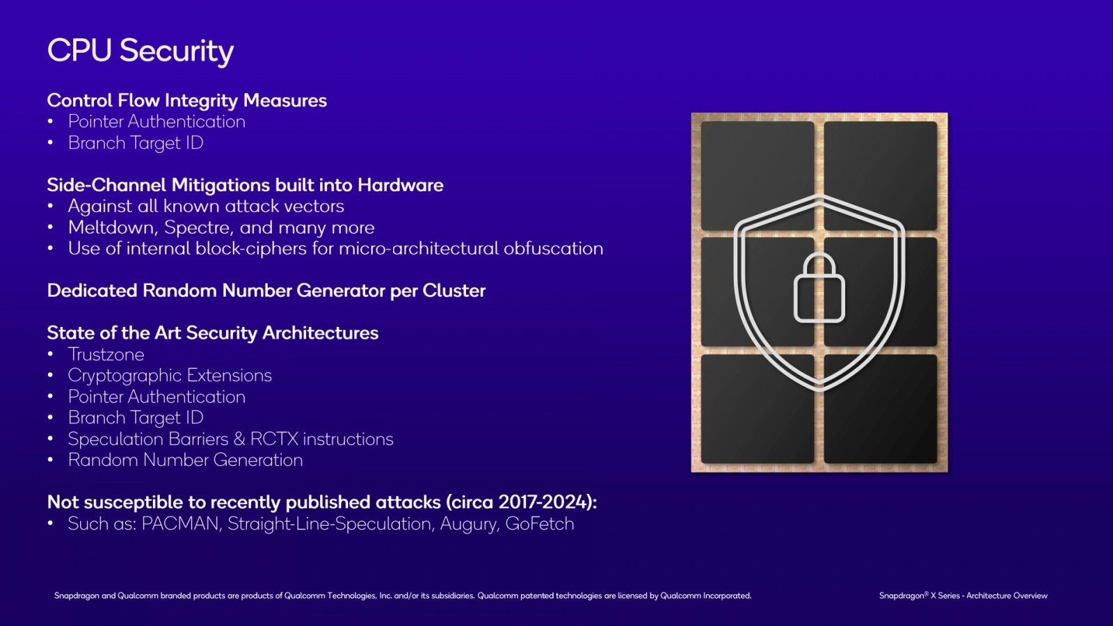 Prezentace architektury Qualcomm Oryon