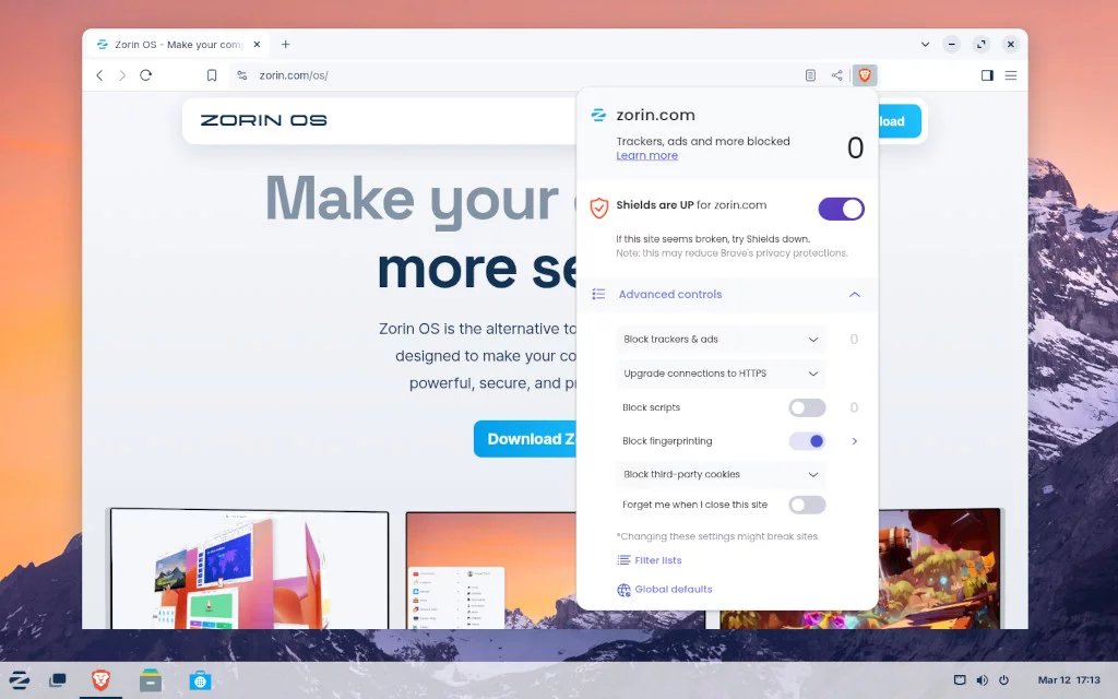 Zorin OS 17.3
