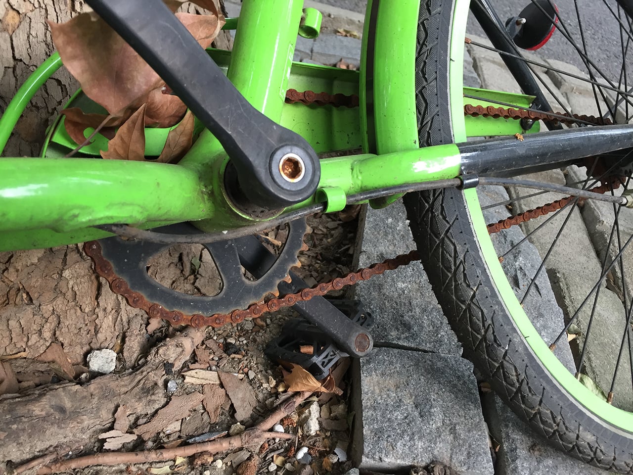 Bike sharing v Číně