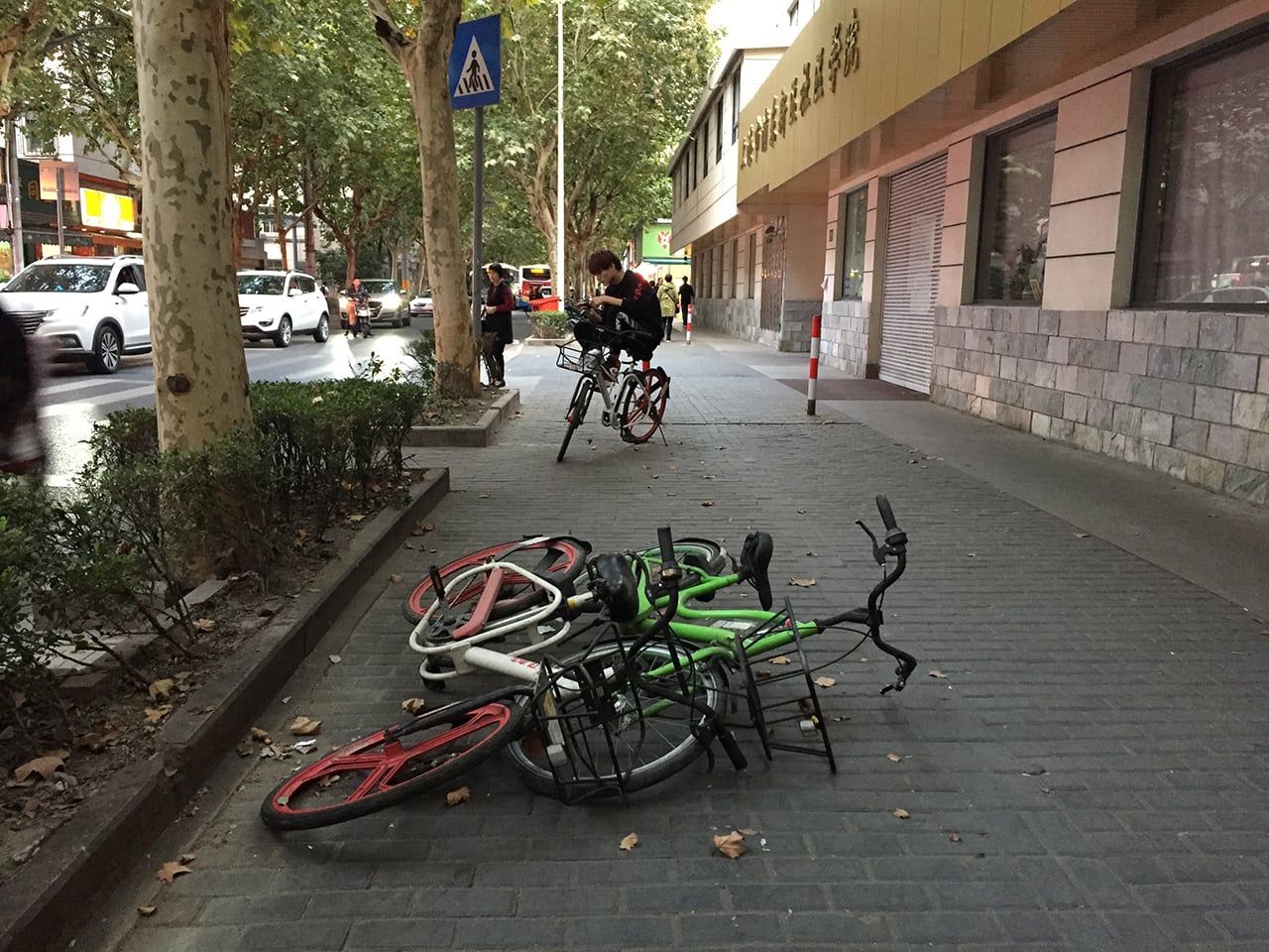 Bike sharing v Číně