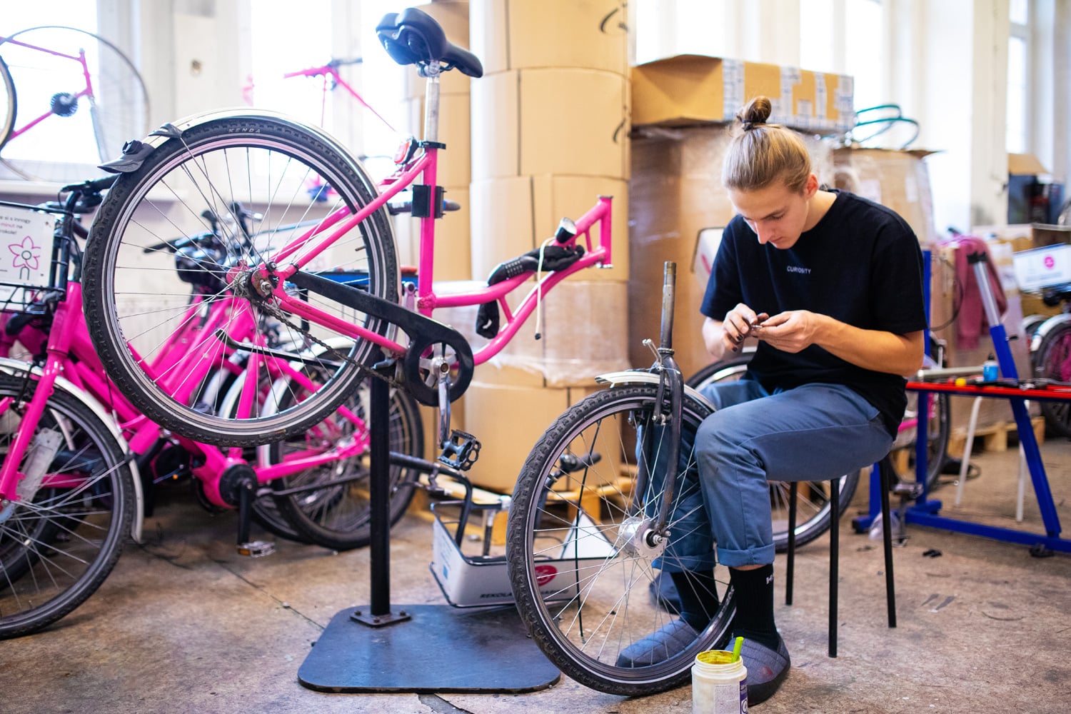 Jak to vypadá v dílně společnosti Rekola