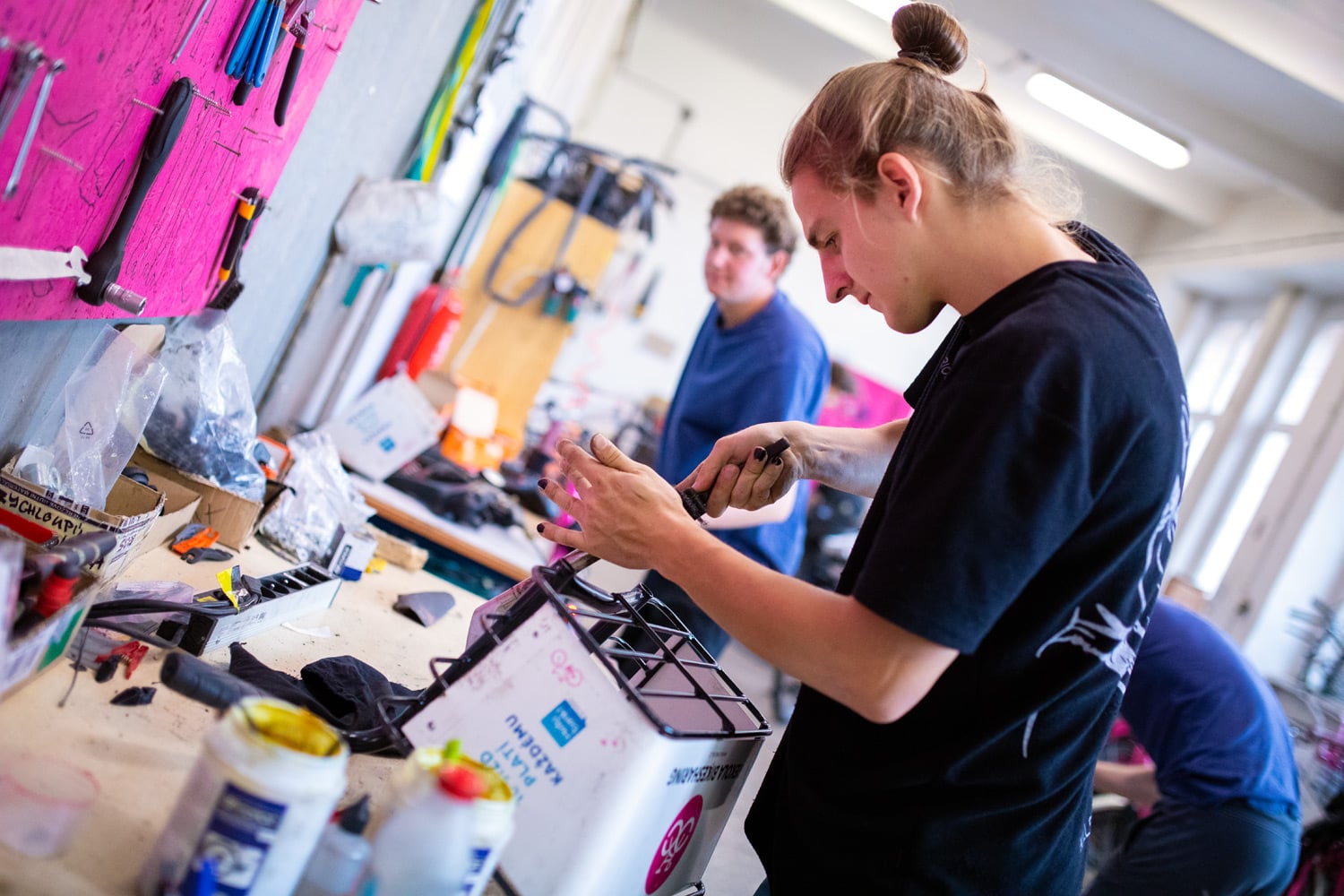 Jak to vypadá v dílně společnosti Rekola