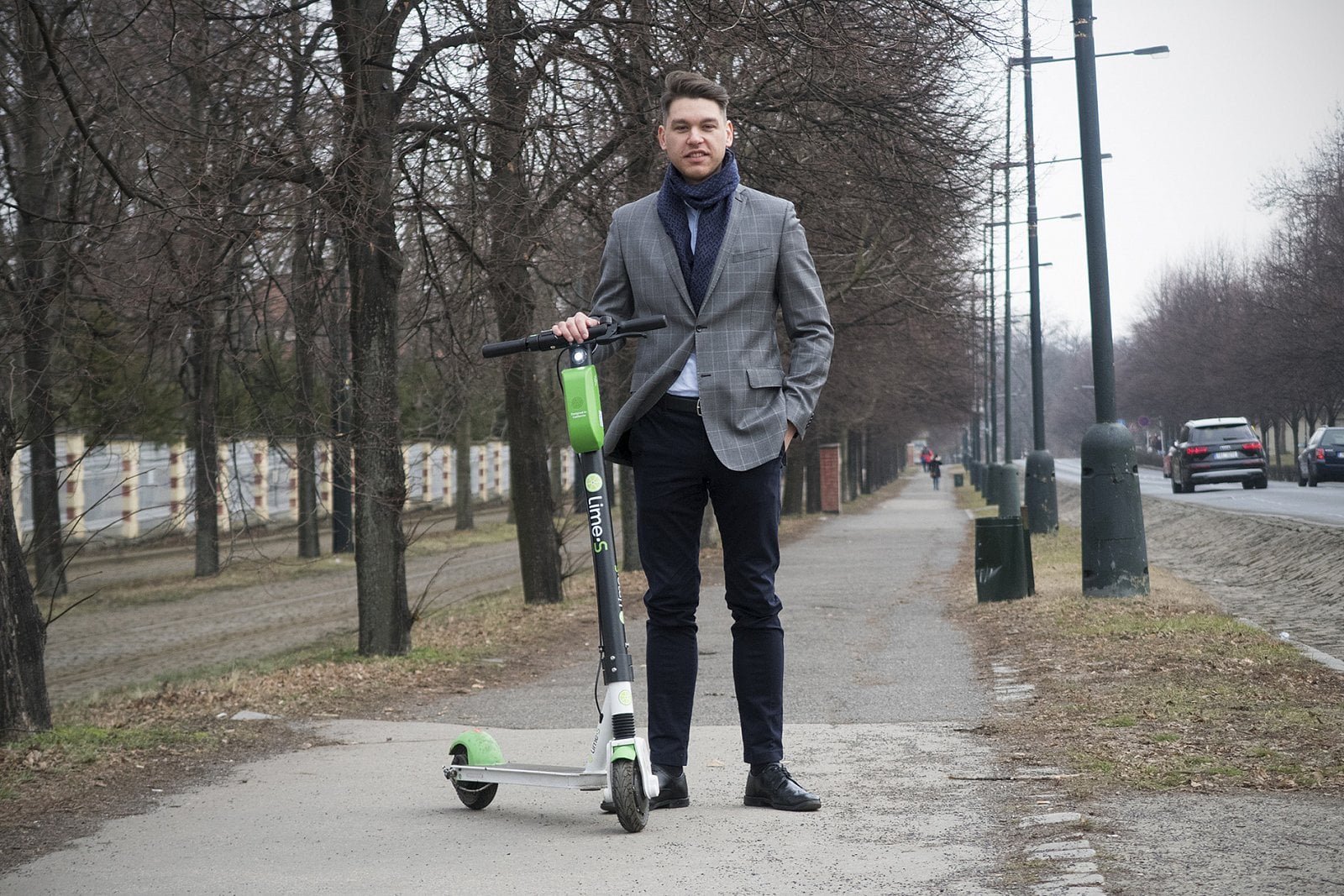 Ondřej Široký, manažer společnosti Lime pro Českou republiku (21. 2. 2019)