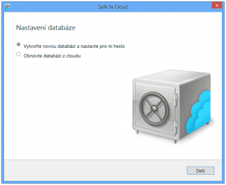 Za začátku je třeba vytvořit novou databázi, do které budou umisťovány záznamy