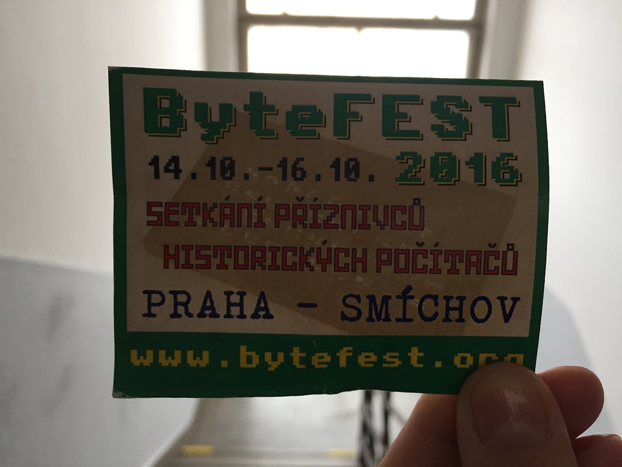 Historické počítače na ByteFest 2016