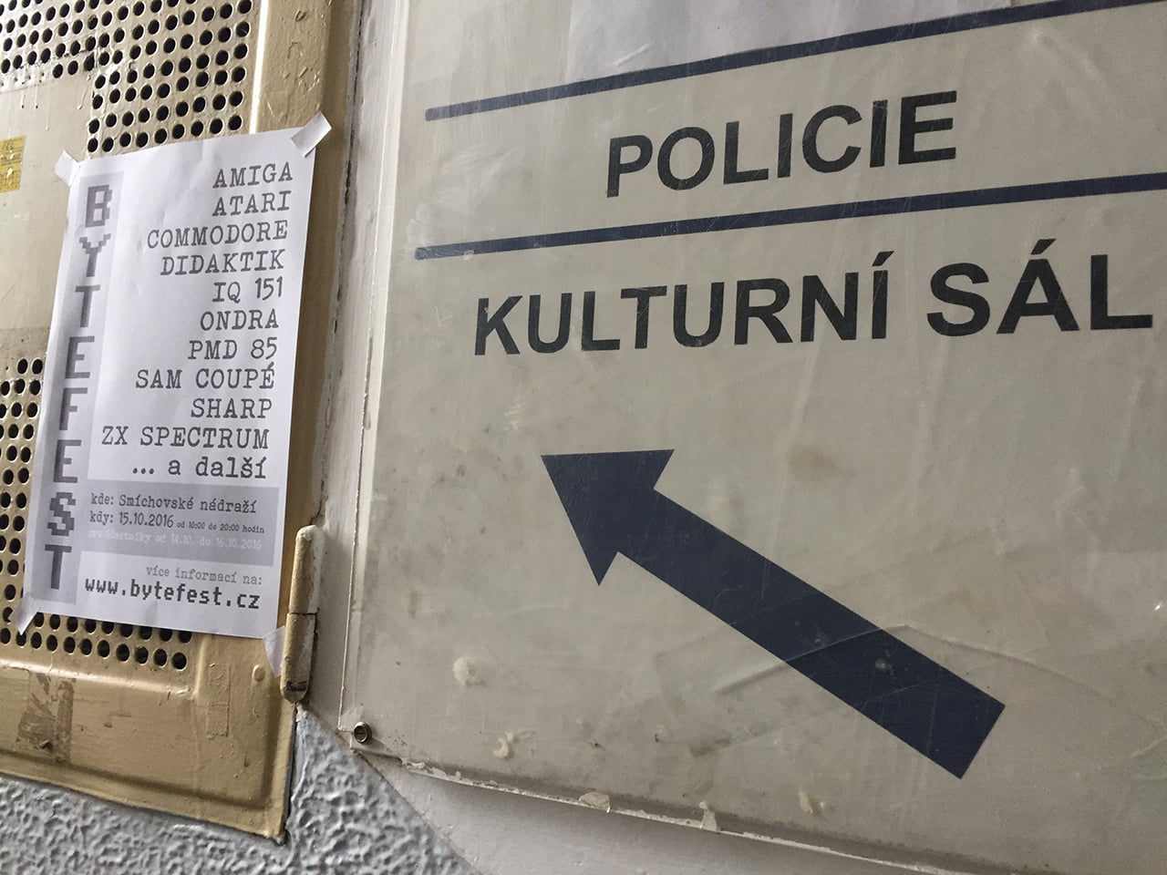 Historické počítače na ByteFest 2016