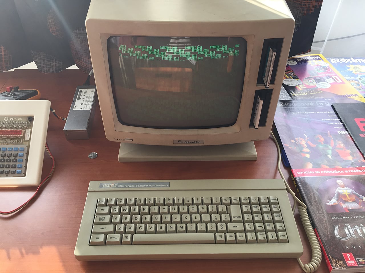 Historické počítače na ByteFest 2016