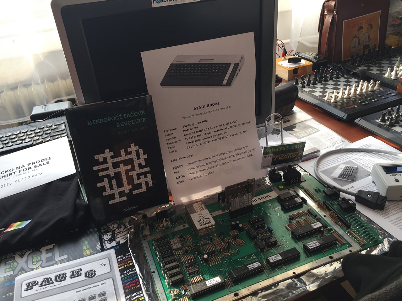 Historické počítače na ByteFest 2016