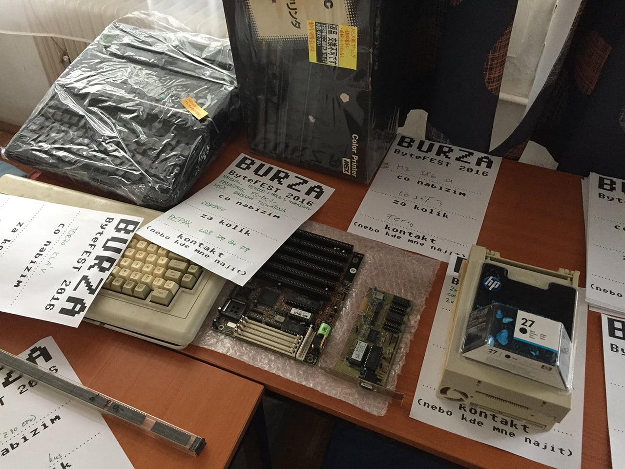 Historické počítače na ByteFest 2016