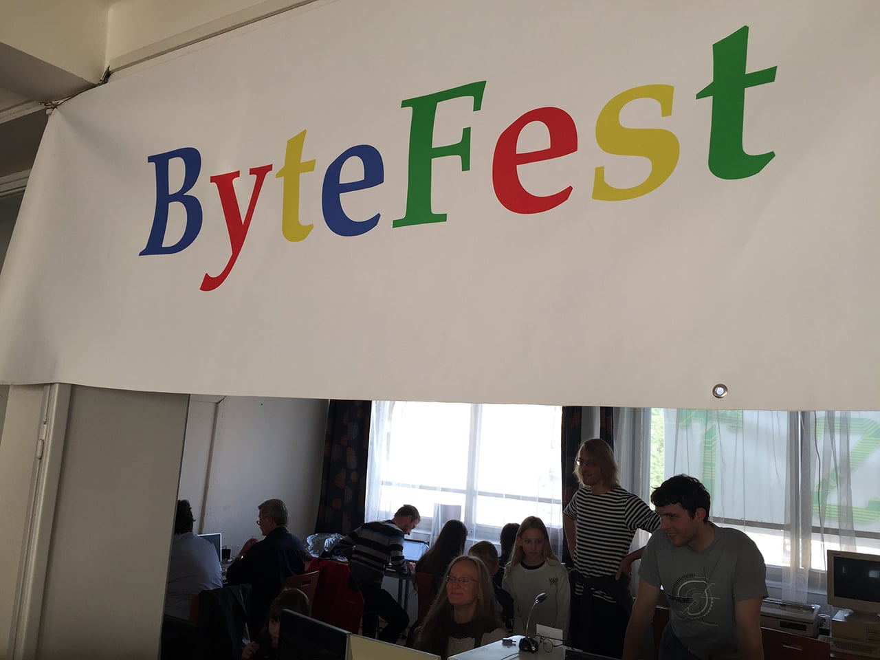 Historické počítače na ByteFest 2016