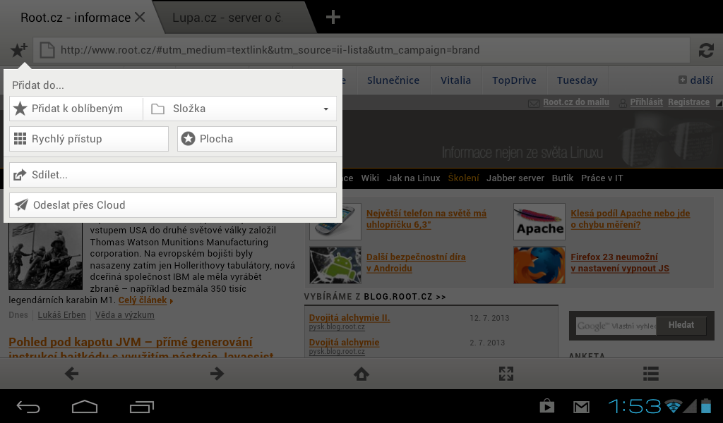 Maxthon HD pro Android
