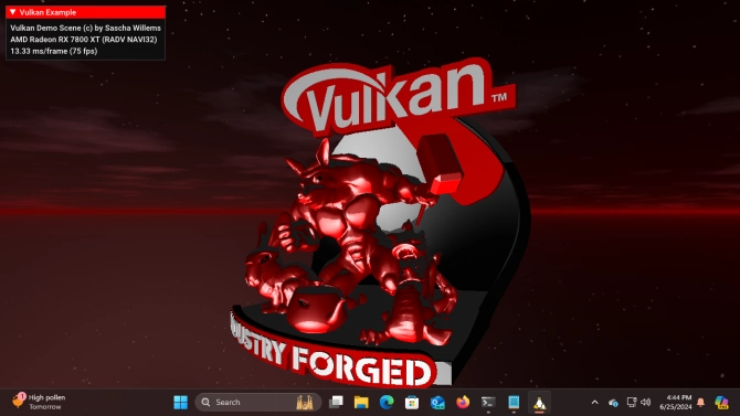 RADV Vulkan na Windows