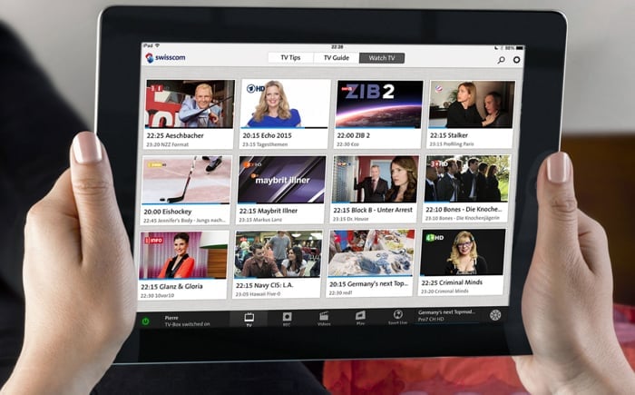 Swisscom TV 2.0 - multiscreen