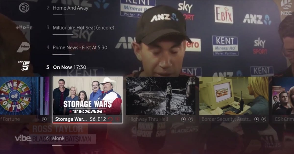 Ukázky uživatelského rozhraní od firmy Kaltura – Vodafone TV