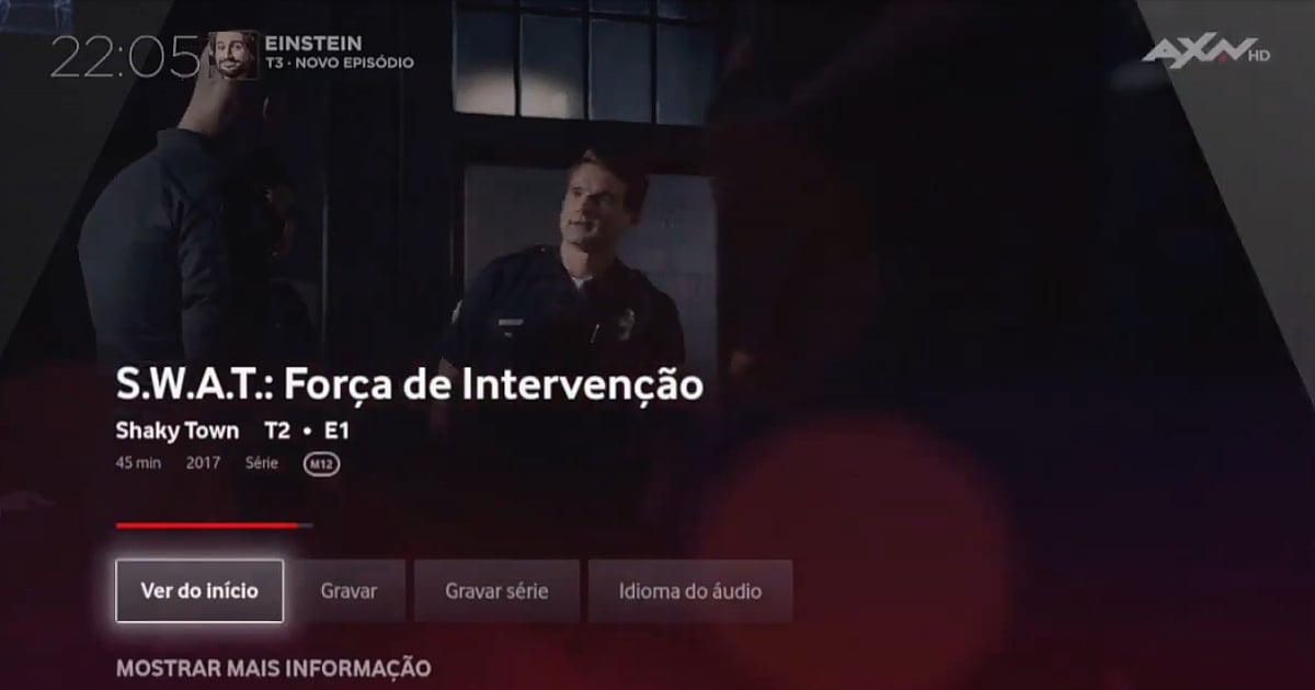 Ukázky uživatelského rozhraní od firmy Kaltura – Vodafone TV