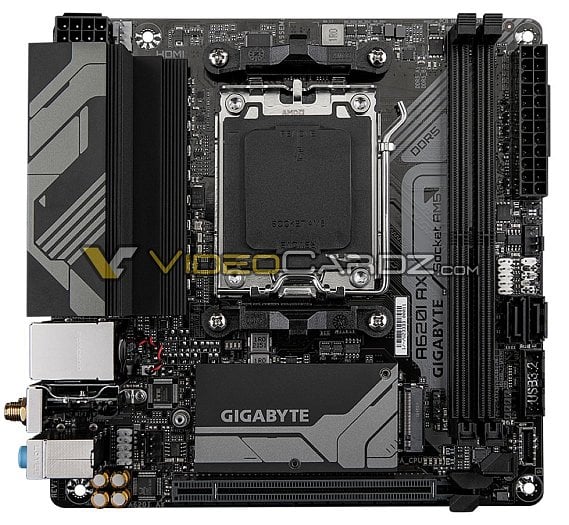 AM5 Mini-ITX deska Gigabyte A620I AX