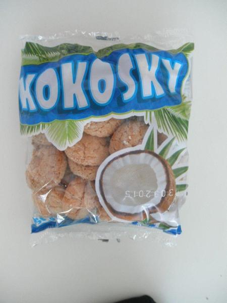 KOKOSKY. Kategorie: Falšované potraviny. Nevyhovující parametr: tuk. Výrobek obsahoval podstatně více tuku, než bylo uvedeno na obale potraviny. Spotřebiteli tak byla poskytnuta zavádějící informace. Výrobce: INPEKO spol. s r.o., Ústí nad Labem. Místo kontroly: Kaufland Česká republika v.o.s. Praha 4