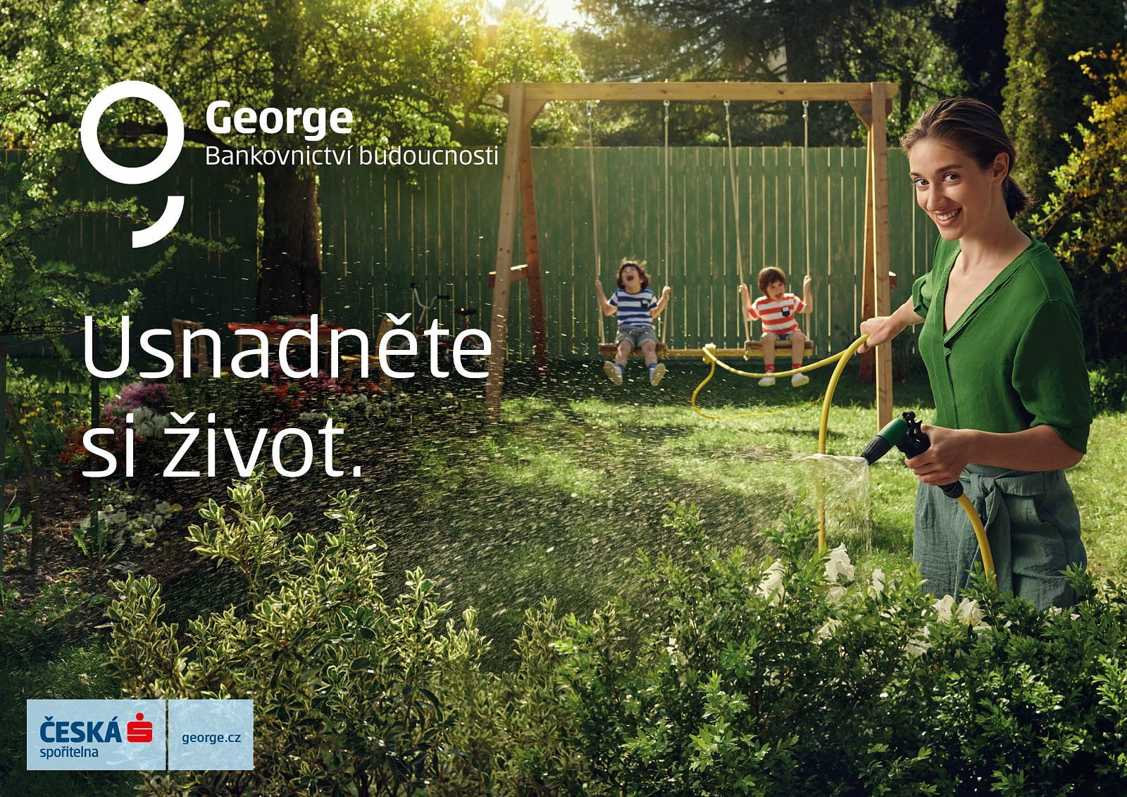 Reklamní plakát na George