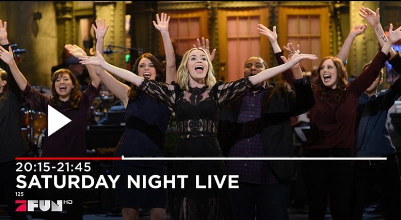 Giga TV - Ovládací lišta a timeshift