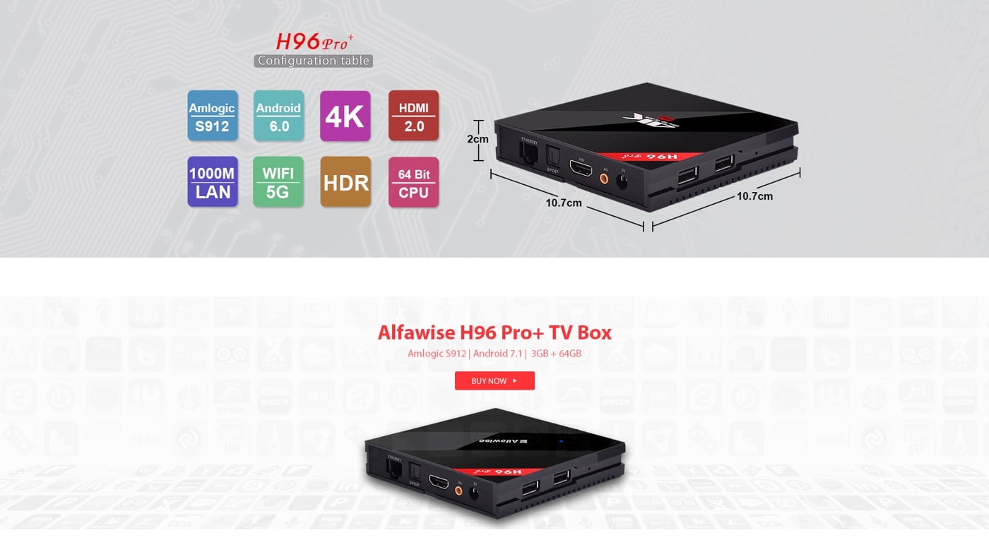 H96 Pro + - Představení přístroje