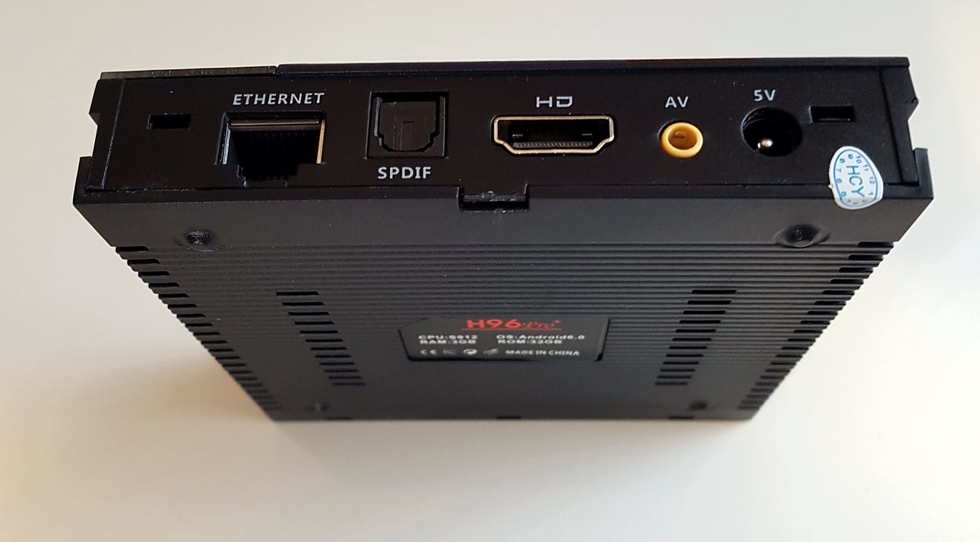 H96 Pro + - Představení přístroje