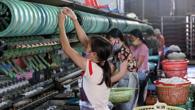 Továrna ve Vietnamu