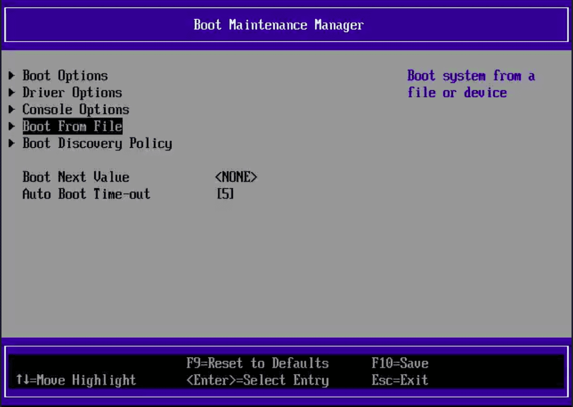 UEFI na RPi5 obrázek 3