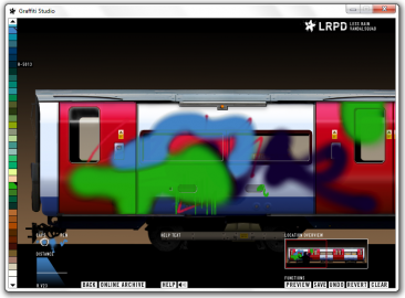<p>Graffiti Studio - zmalujte vagón metra k nepoznání</p>