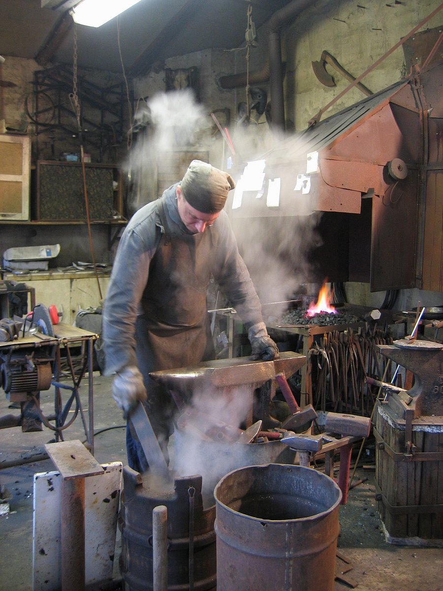 Kovář Tomáš Lebduška se specializuje na historii a samotné lidi