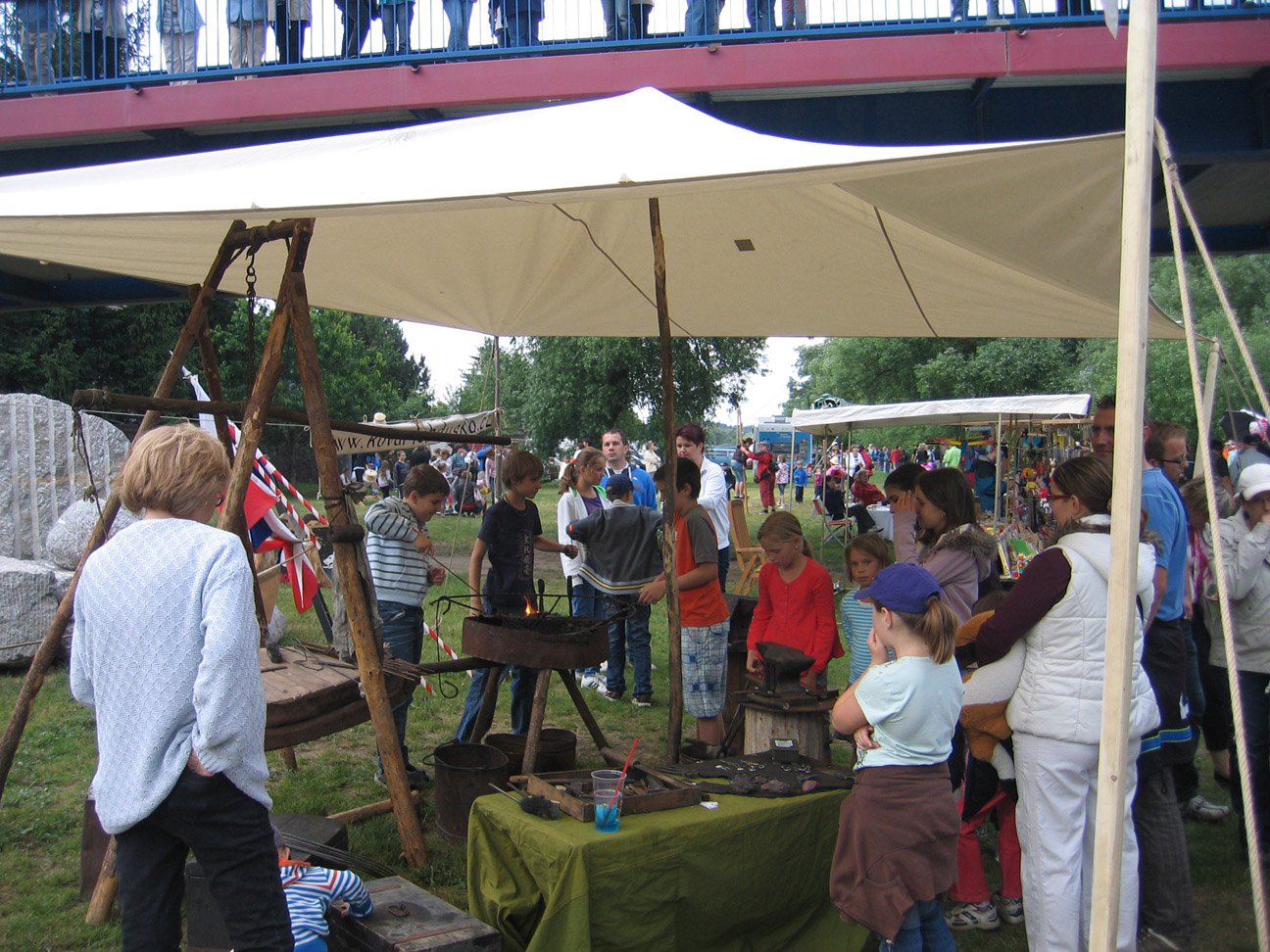 Kovář Tomáš Lebduška se specializuje na historii a samotné lidi