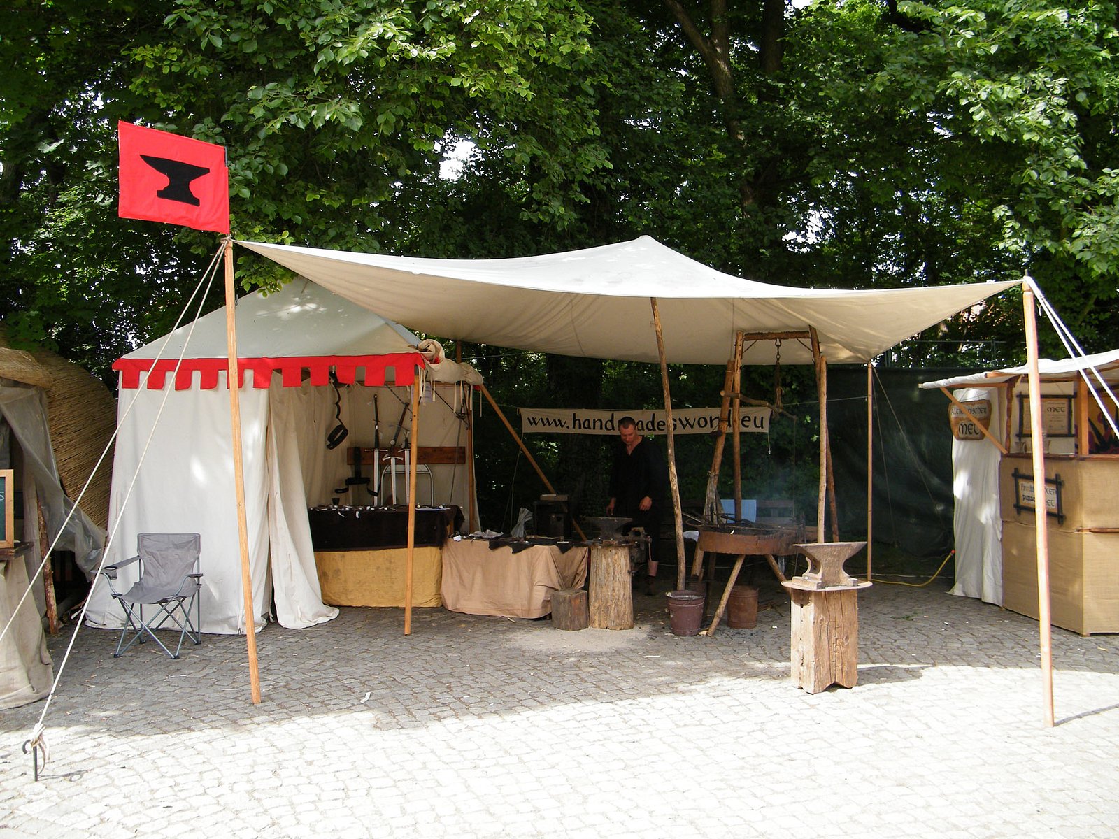 Kovář Tomáš Lebduška se specializuje na historii a samotné lidi