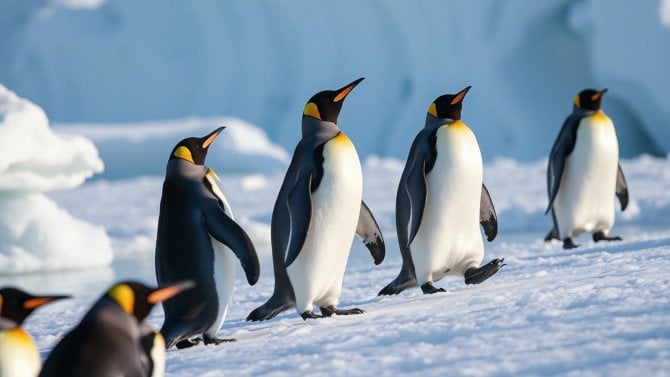 Tučňáci tučňák Tux penguins