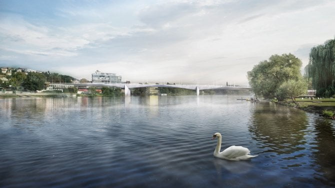 Dvorecký most míří do finále. Pražanům se nová spojnice přes Vltavu za téměř 1,5 miliardy otevře v prvním čtvrtletí 2026