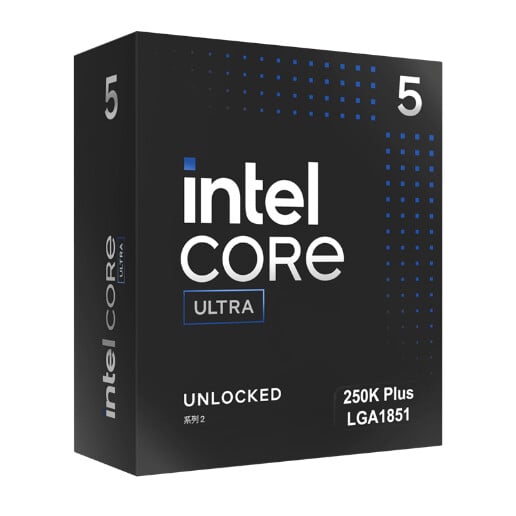 Balení procesoru Intel Core Ultra 5 250K Plus